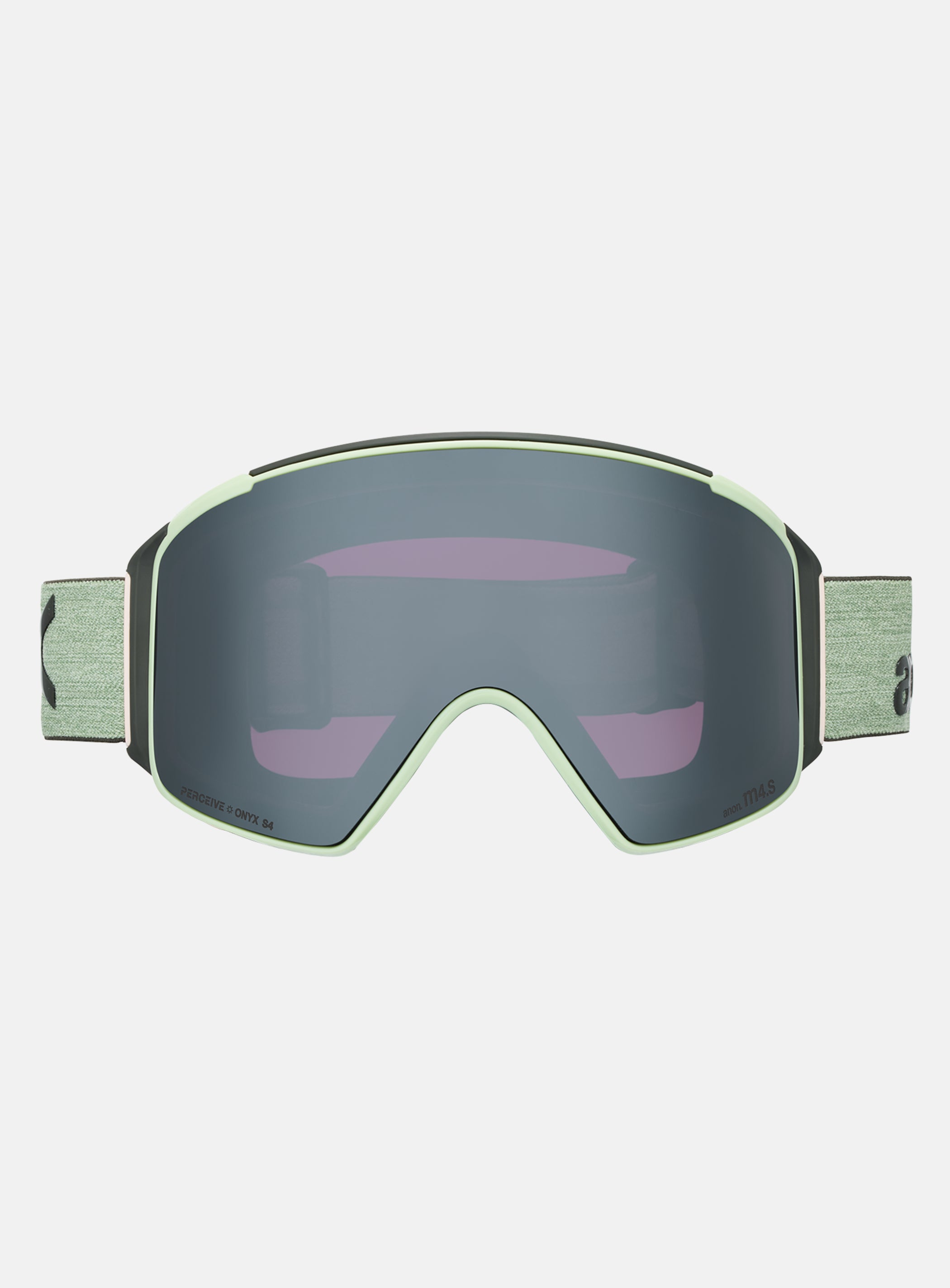 Anon M4S Goggles (Cylindrical) + Bonus Lens + MFI® Face Mask | Frame: Soft Sage, Lens: Perceive Sunny Onyx