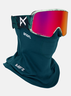 Anon M6 Goggles + Bonus Lens + MFI® Face Mask | Frame: Family Tree, Lens: Perceive Sunny Red
