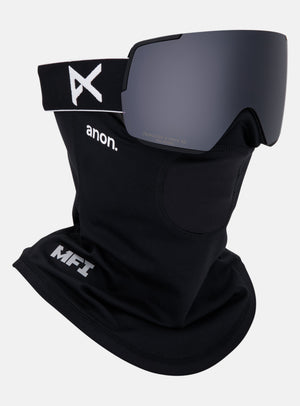 Anon M6S Goggles + Bonus Lens + MFI® Face Mask | Frame: Smoke, Lens: Perceive Sunny Onyx